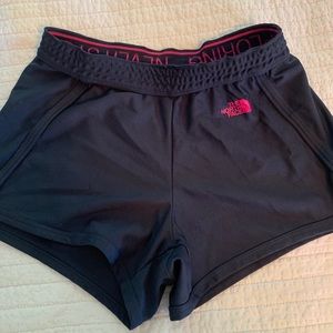 The North Face Women’s Athletic Shorts Blue & Pink